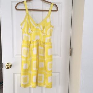 Bright beautiful satiny dress